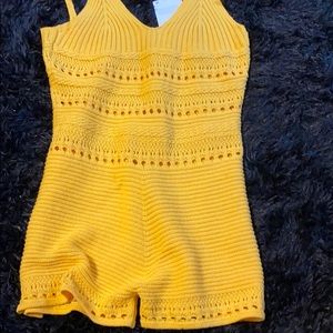Zara knit romper